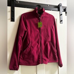 New REI Women‘s Fleece Zip-up Jacket Size XL
